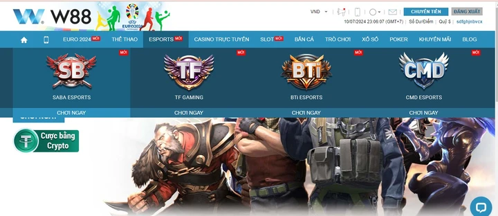 SABA Esports W88 đỉnh cao cá cược thể thao, nơi đam mê và chiến thắng hội tụ hoàn hảo 16 Tổng hợp các tựa game hấp dẫn tại SABA Esports W88